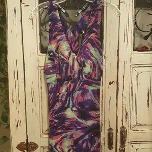 Criss cross back maxi dress